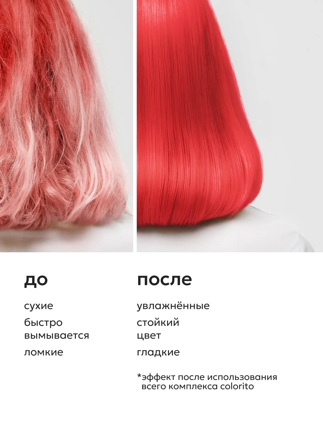 COLORITO Шампунь- Энергетик для окрашенных волос, Likato professional 750мл* 2 шт