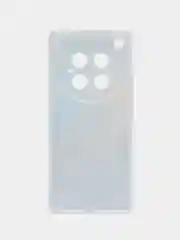 Голубой чехол на Infinix Zero 40 4G / Инфиникс Зеро 40 4G прозрачный, с принтом, защита камеры