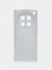 Тёмно-коричневый чехол на Infinix Zero 40 4G / Инфиникс Зеро 40 4G прозрачный, с принтом, защита камеры