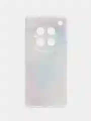 Ледяной чехол на Infinix Zero 40 4G / Инфиникс Зеро 40 4G прозрачный, с принтом, защита камеры
