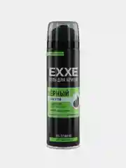 Гель для бритья "EXXE" чёрный (сила угля)