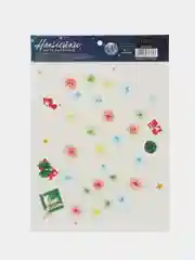 Интерьерная наклейка со светящимся слоем С Новым Годом, 21 х 29,7 см