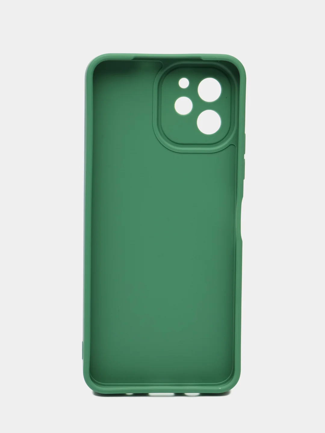 Зеленый чехол для HUAWEI nova Y61 (Хуавей Нова у61), противоударный, с защитой камеры