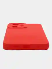 Красный чехол для Xiaomi Redmi Note 12 4G, Редми Нот 12 4 джи, противоударный, с защитой камеры