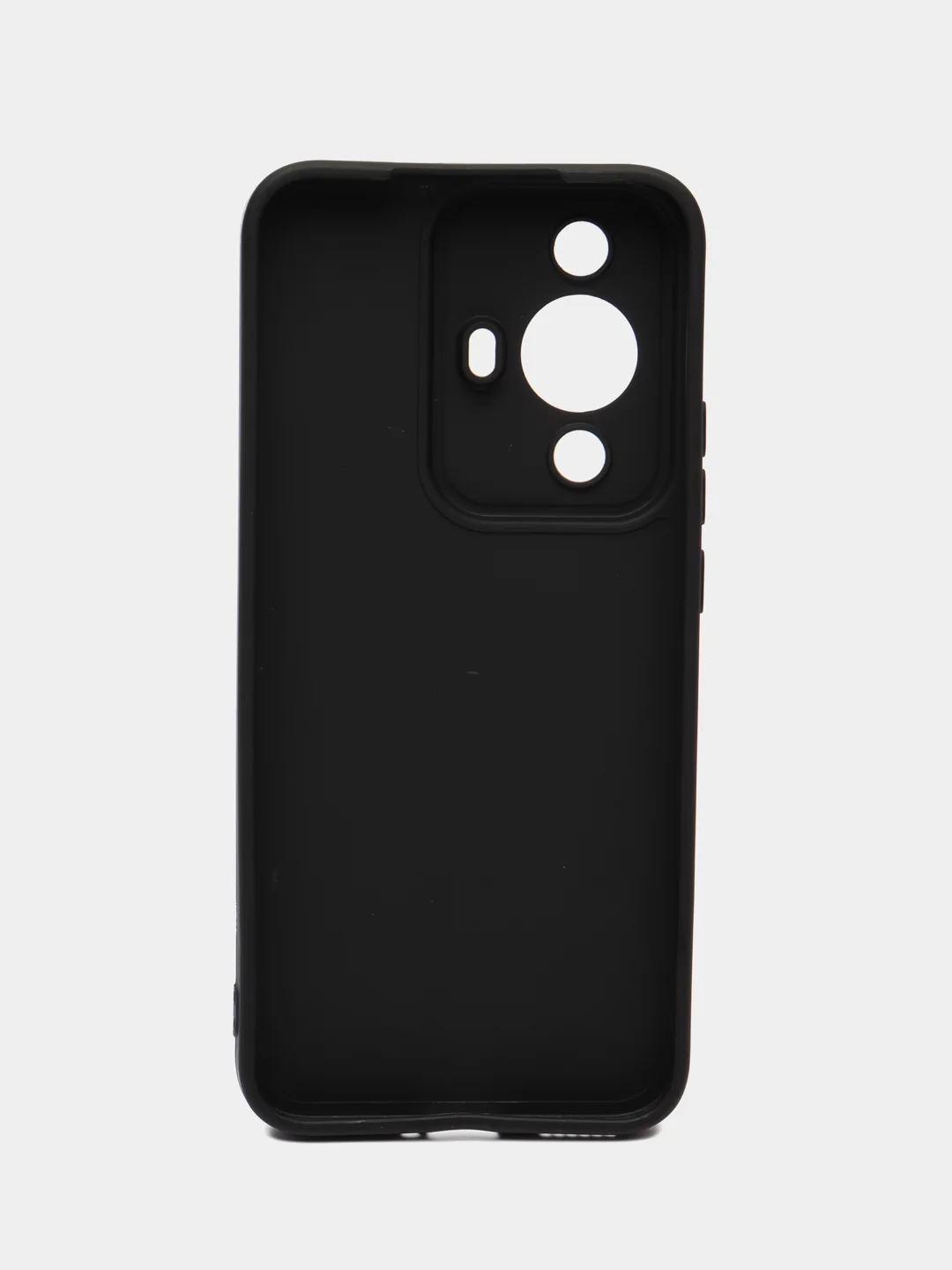 Черный чехол для HUAWEI Nova 12S / Nova 11 (Хуавей Нова 12С / Нова 11), с защитой камеры