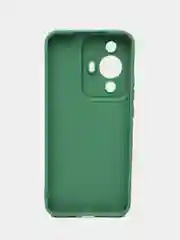 Зеленый чехол для HUAWEI Nova 12S / Nova 11 (Хуавей Нова 12С / Нова 11), с защитой камеры