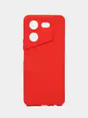 Красный чехол для Tecno Pova 5 Pro 4G (Техно Пова 5 Про 5 Джи), с защитой камеры