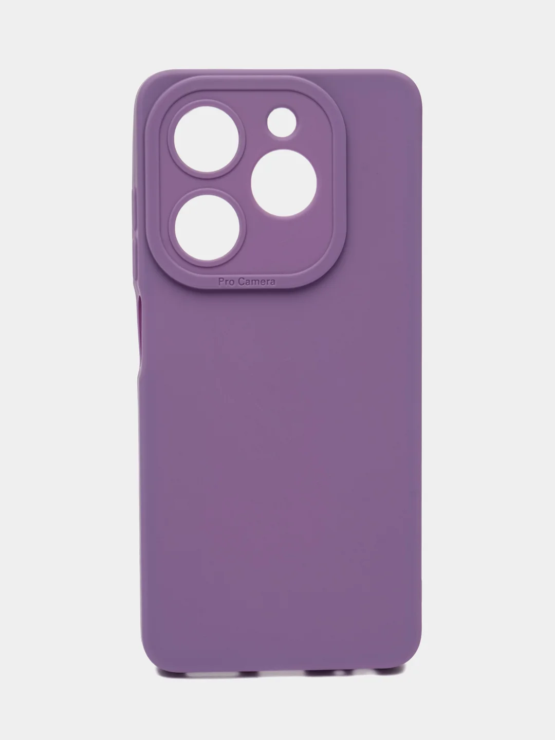 Лавандовый чехол Tecno Spark 20C, Spark 20, Spark Go 2024, Hot 40i, Smart 8 / 8 Plus, с защитой