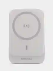 Белый повербанк Borofone BJ63A 10000 mAh для iPhone с magsafe и быстрой зарядкой PD20W QC3.0