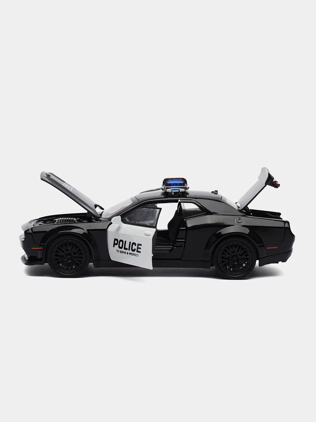 Угольный металлическая машинка Jiaye Model 1:32 "Dodge Challenger" VB32791