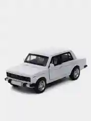 Белый металличсекая модель Класика Шестерка Семерка 1:32 Diecast replica