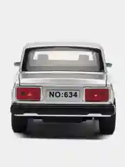 Серый металличсекая модель Класика Шестерка Семерка 1:32 Diecast replica