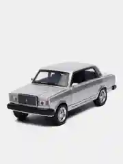Серый металличсекая модель Класика Шестерка Семерка 1:32 Diecast replica