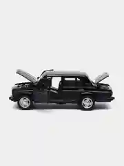 Черный металличсекая модель Класика Шестерка Семерка 1:32 Diecast replica