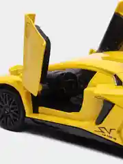 Желтый металлическая модель Lamborghini Aventodor MiniAuto 1:32  32126