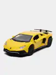 Желтый металлическая модель Lamborghini Aventodor MiniAuto 1:32  32126