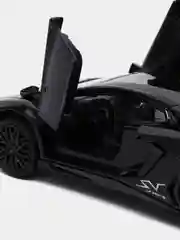 Черный металлическая модель Lamborghini Aventodor MiniAuto 1:32  32126