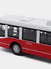 Красный троллейбус металлическая модель 1:32 8021