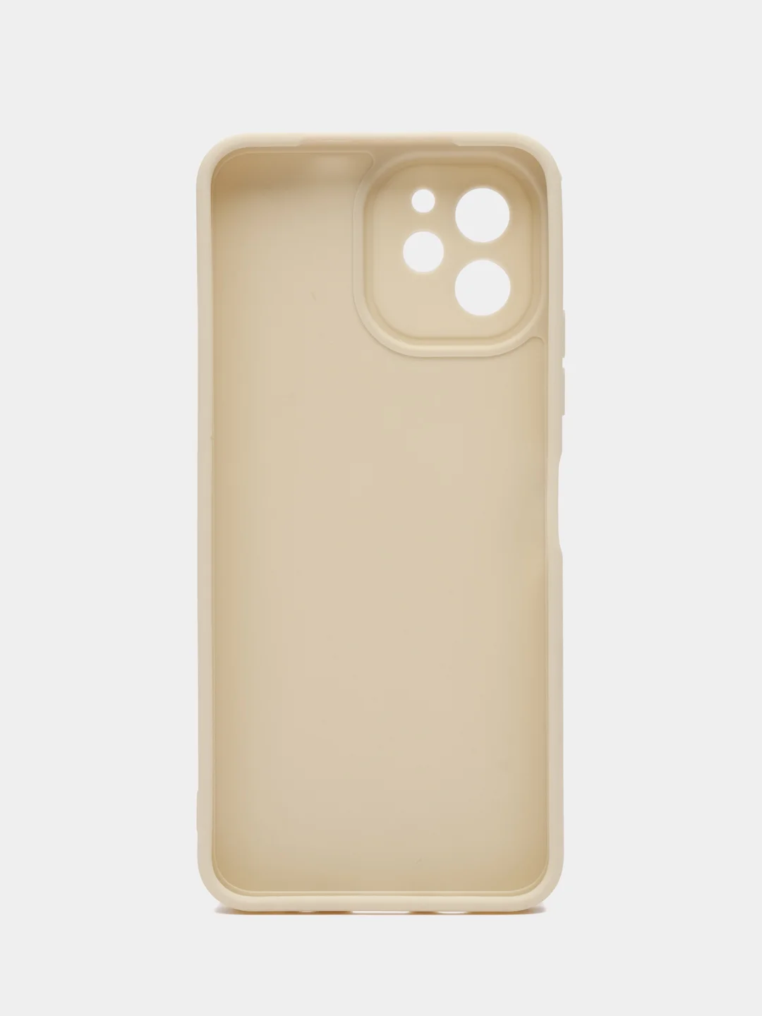 Молочный чехол для HUAWEI nova Y61 (Хуавей Нова у61), противоударный, с защитой камеры