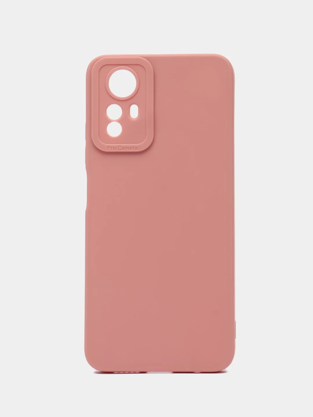 Пудровый чехол для Xiaomi Redmi Note 12S 4G, Сяоми Редми Нот 12С 4G, с защитой камеры