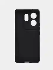 Черный чехол для Infinix Zero 30 4G (Инфиникс Зеро 30), с защитой камеры