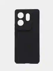 Черный чехол для Infinix Zero 30 4G (Инфиникс Зеро 30), с защитой камеры