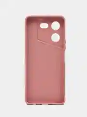 Пудровый чехол для Tecno Pova 5 Pro 4G (Техно Пова 5 Про 5 Джи), с защитой камеры