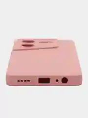 Пудровый чехол для Tecno Pova 5 Pro 4G (Техно Пова 5 Про 5 Джи), с защитой камеры