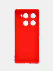 Красный чехол для Infinix Note 40, Infinix Note 40 Pro Plus 5G (Инфиникс Ноут 40 Про ) с защитой