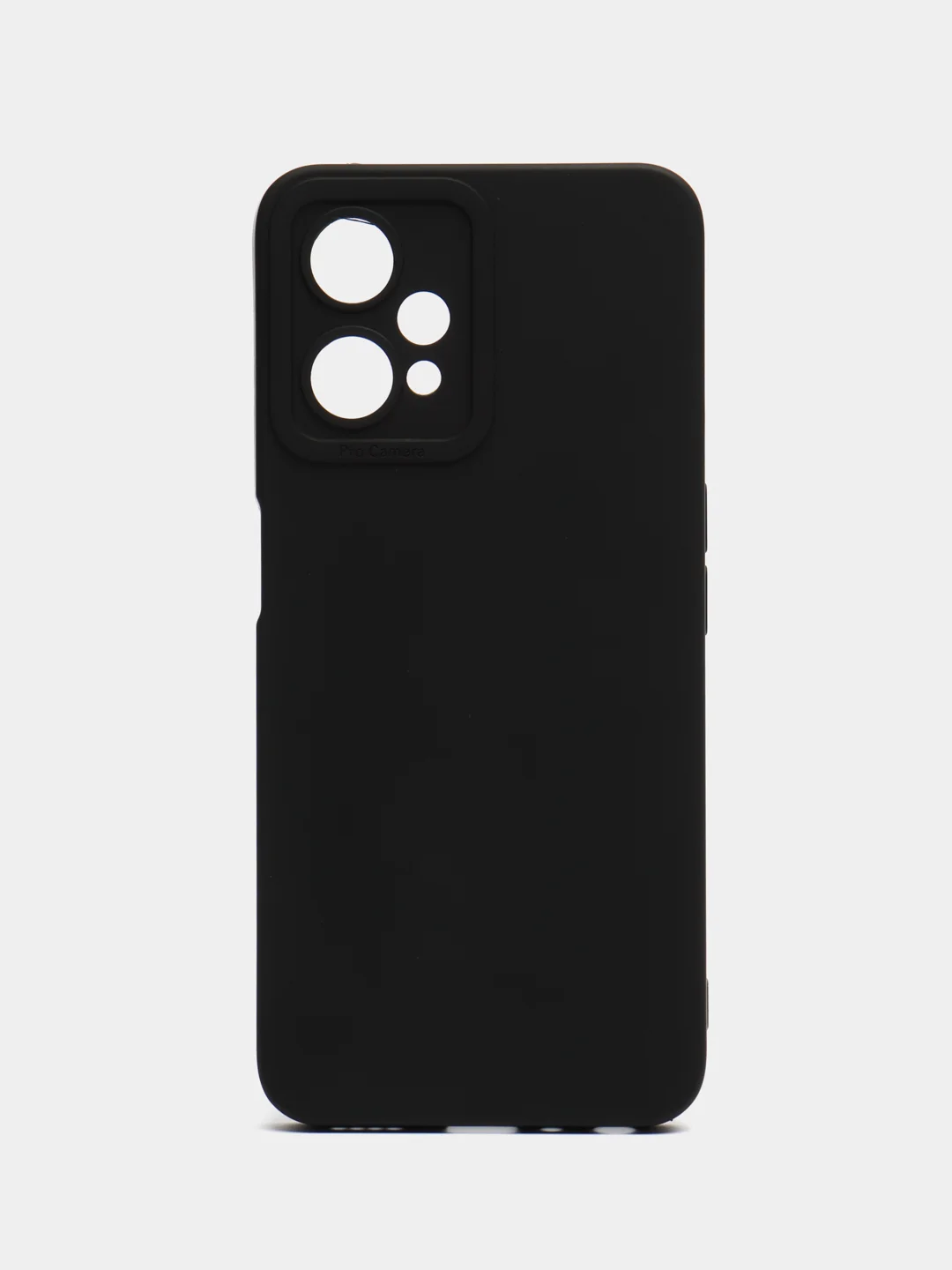 Черный чехол для Realme 9 5G / Realme 9 Pro (Реалми 9 / 9 про), с защитой камеры