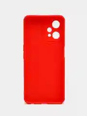 Красный чехол для Realme 9 5G / Realme 9 Pro (Реалми 9 / 9 про), с защитой камеры