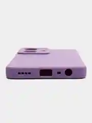 Лавандовый чехол для Realme C55 4G, Реалми С55 4 джи противоударный, с защитой камеры