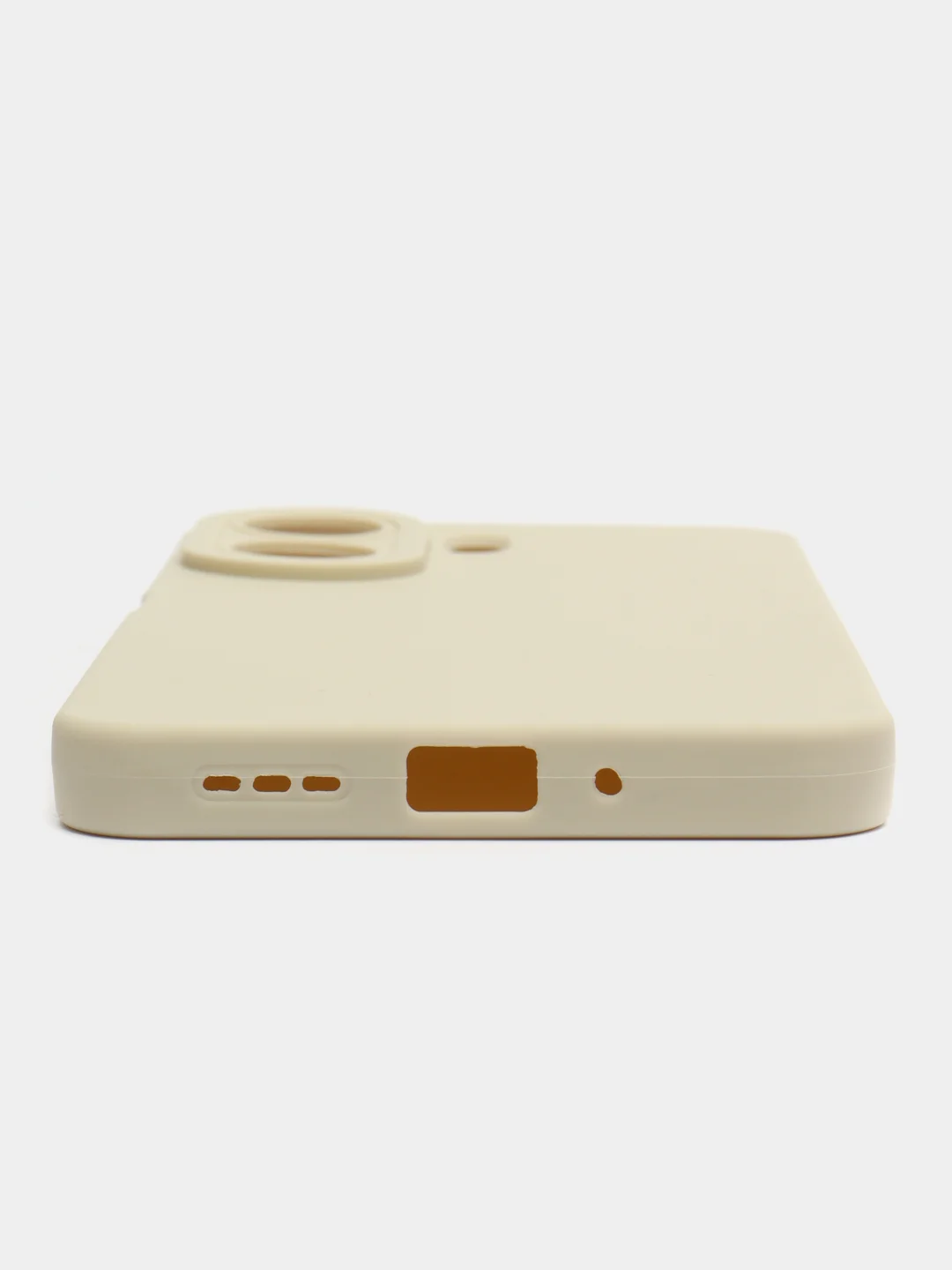 Молочный чехол для Xiaomi Redmi 13C / Poco C65, Сяоми Редми 13С / Поко С65, с защитой камеры