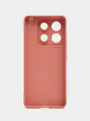 Пудровый чехол для Xiaomi Redmi Note 13 Pro 5G / Poco X6 (Редми Нот 13 Про 5G /Поко Х6), с защитой