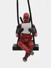 Игрушка на зеркало ДЭДПУЛ. Подвеска в машину DEADPOOL