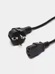 Кабель питания с евровилкой С13 1.8м. 220V. Кабель сетевой для принтера, компьютера