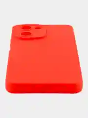 Красный чехол для Realme C33 4G, Реалми С33 4 джи противоударный, с защитой камеры