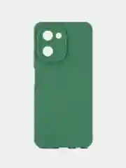 Зеленый чехол для Realme C33 4G, Реалми С33 4 джи противоударный, с защитой камеры