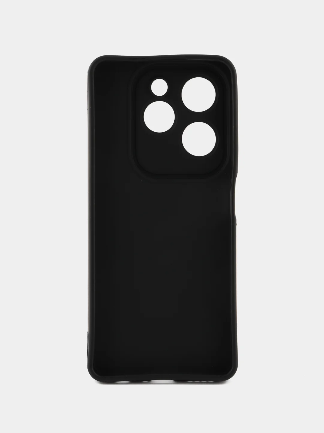 Черный чехол для Infinix Hot 40,  Hot 40 Pro, Spark 20 Pro (Инфиникс спарк 20 про), с защитой