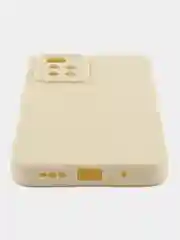 Молочный чехол для Xiaomi Redmi 10 2022 4G (Сяоми Редми 10 4G), противоударный, с защитой камеры