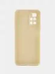 Молочный чехол для Xiaomi Redmi 10 2022 4G (Сяоми Редми 10 4G), противоударный, с защитой камеры