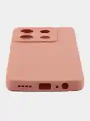 Пудровый чехол для Infinix Note 30 Pro 4G (Инфиникс Нот 30 про 4 Джи), с защитой камеры