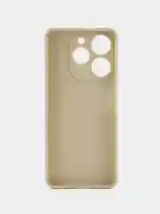 Молочный чехол для Tecno Spark 10 Pro 4G, Техно спарк 10 про, с защитой камеры