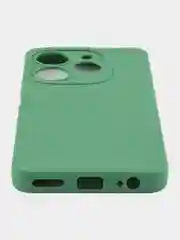 Зеленый чехол для Tecno Spark 10 Pro 4G, Техно спарк 10 про, с защитой камеры