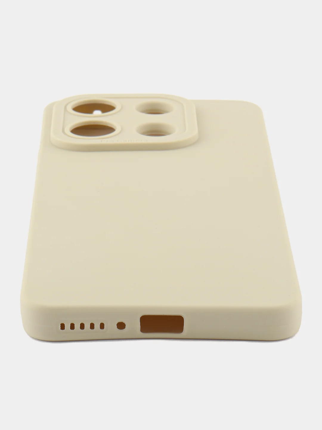 Молочный чехол для Xiaomi Redmi Note 13 4G, Сяоми Редми Нот 13 4G, противоударный, с защитой камеры