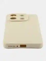 Молочный чехол для Xiaomi Redmi Note 13 4G, Сяоми Редми Нот 13 4G, противоударный, с защитой камеры
