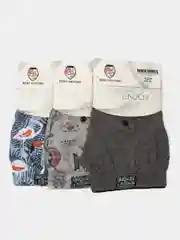 Голубой комплект мужских трусов IzyWear , 3шт