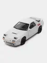 Белый масштабная металлическая модель авто 1:24 MAZDA RX7