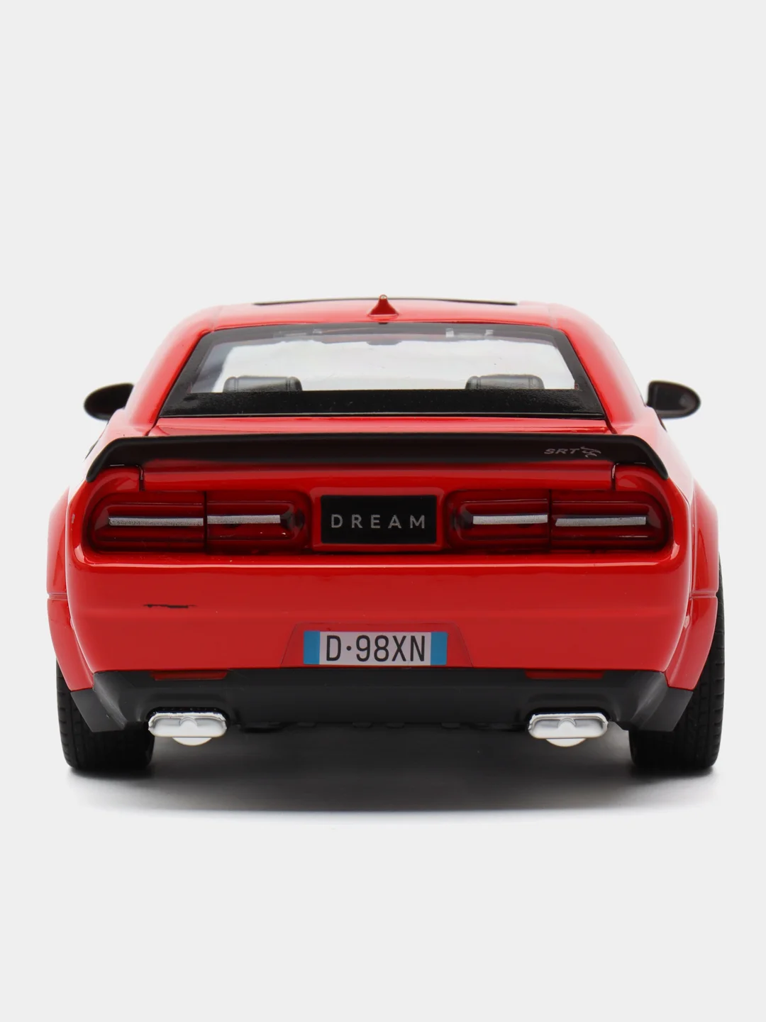 Красный масштабная металлическая модель авто 1:24 DODGE Challenger