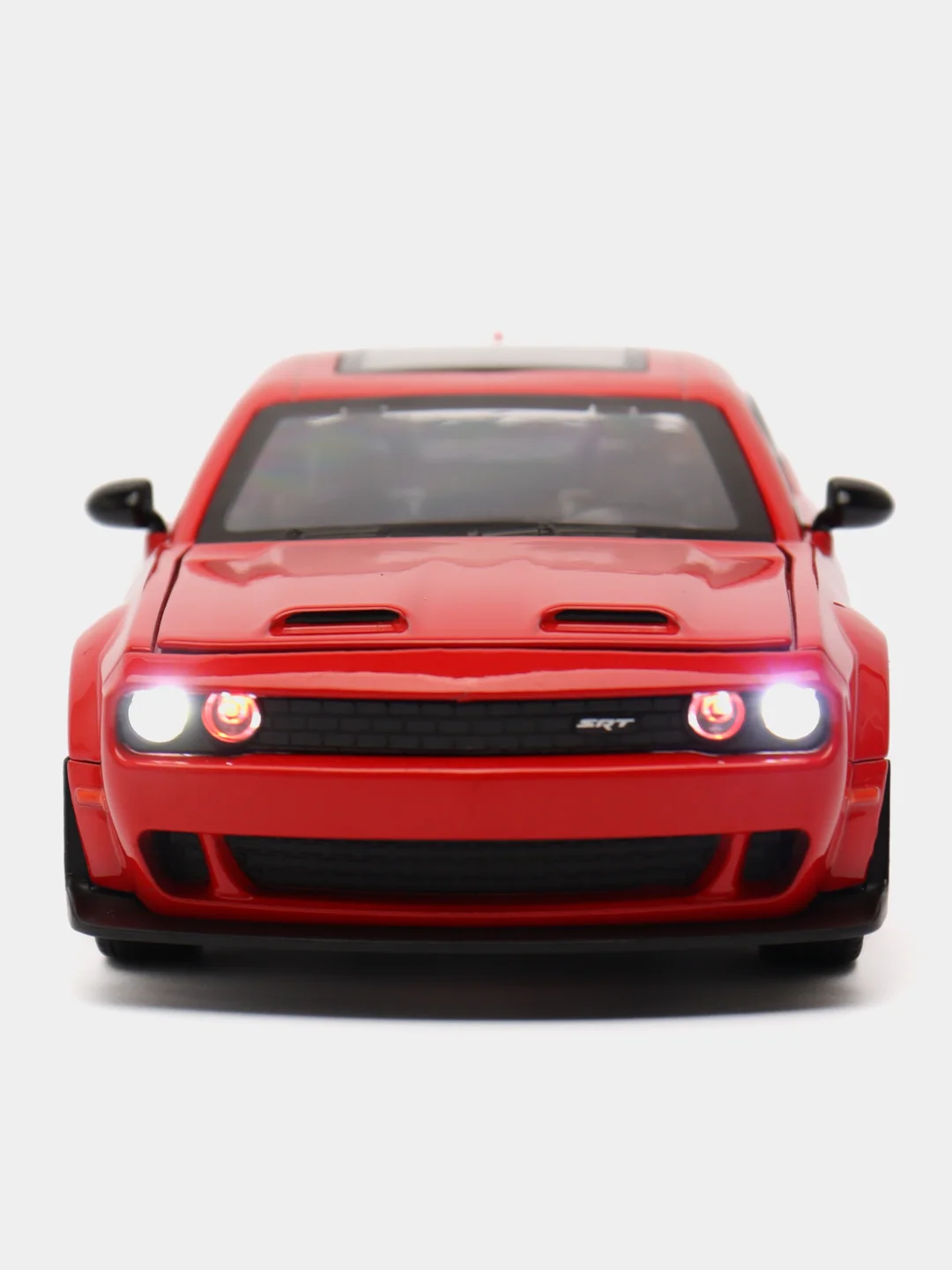 Красный масштабная металлическая модель авто 1:24 DODGE Challenger